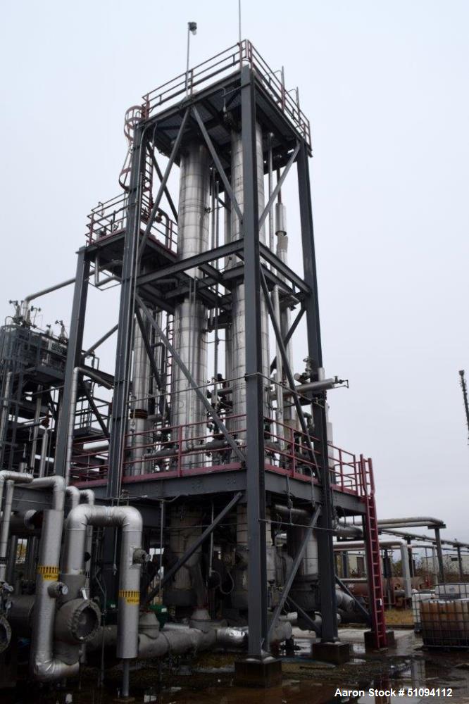 Used Mitternight Boiler Works Reactor Column System.